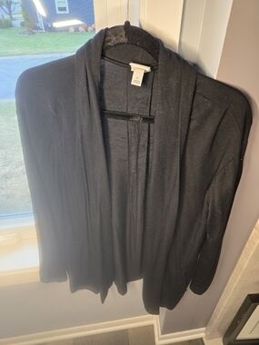 a new day Black Women's Lightweight Cardigan